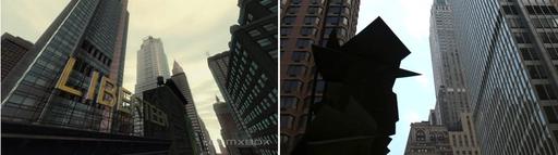 Grand Theft Auto IV - Liberty City против New York City